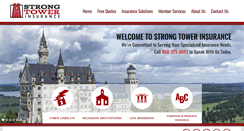 Desktop Screenshot of mystrongtower.com